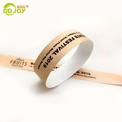 Logo personnalisé Bracelet à numéro de série pour la gestion d'événements