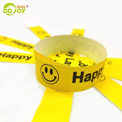 Logo personnalisé Bracelet à numéro de série pour la gestion d'événements