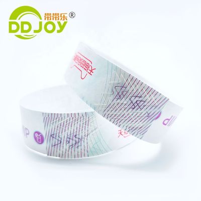 Utilisateur final cible Invité/VIP/Vendeur/Admission Bracelet étanche pratique pour l'événement