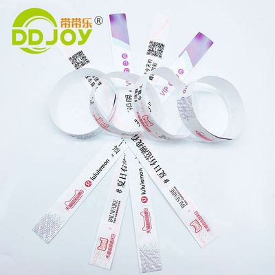Utilisateur final cible Invité/VIP/Vendeur/Admission Bracelet étanche pratique pour l'événement