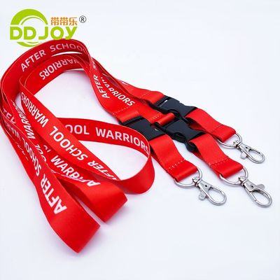 Lanyard de sublimation avec impression et expédition DHL/UPS/FEDEX/Aramex