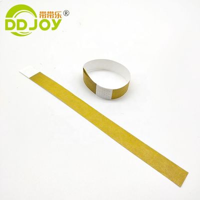 Cible Utilisateur final fournisseur bleu/bracelets d'admission 3/4 pouces Tyvek avec numéros de série