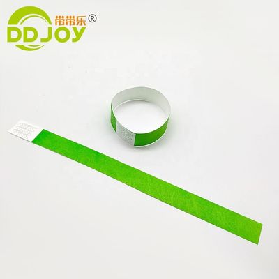 Cible Utilisateur final fournisseur bleu/bracelets d'admission 3/4 pouces Tyvek avec numéros de série