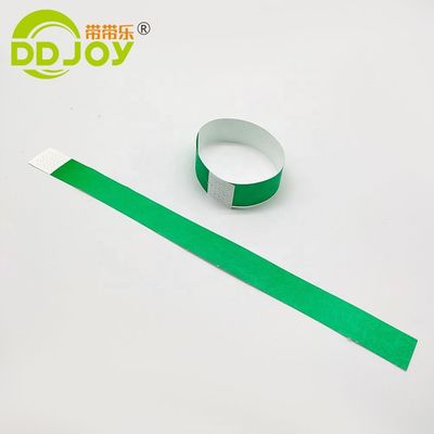 Cible Utilisateur final fournisseur bleu/bracelets d'admission 3/4 pouces Tyvek avec numéros de série