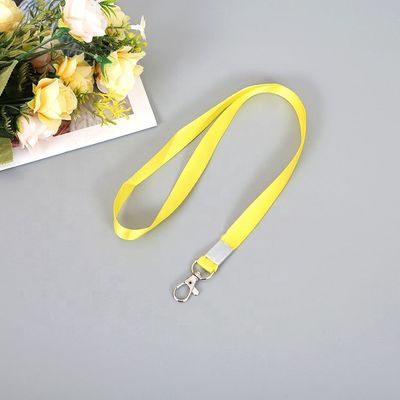 Impression par transfert thermique Polyester plat Single Custom Lanyards de sublimation avec logo