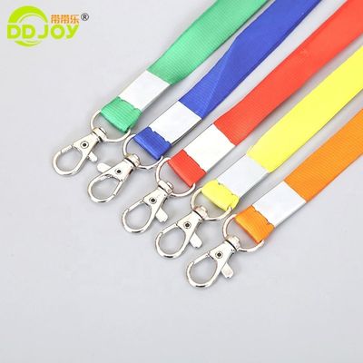 Impression par transfert thermique Polyester plat Single Custom Lanyards de sublimation avec logo