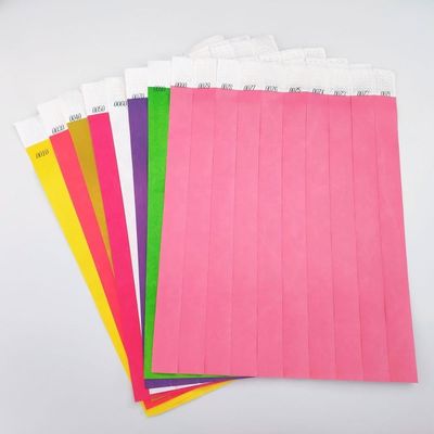 TYK1056D Année chinoise OEM Bracelet en papier Tyvek personnalisé avec technique d'impression