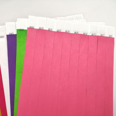 TYK1056D Année chinoise OEM Bracelet en papier Tyvek personnalisé avec technique d'impression