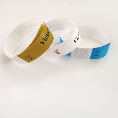 TYK1056D Année chinoise OEM Bracelet en papier Tyvek personnalisé avec technique d'impression