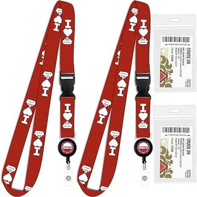 Méthode d'impression Conception personnalisée Lanyard en nylon rond avec logo porte-clés bureau