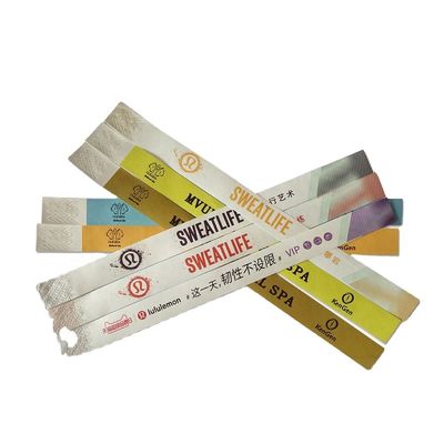 Bracelet Tyvek personnalisable Bracelet d'identification jetable imprimable pour les événements et les fêtes