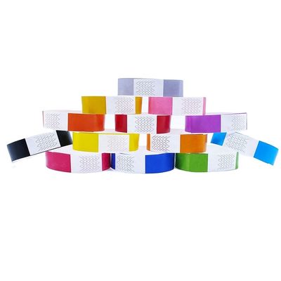 Sécurisez vos billets d'entrée avec des bracelets en papier Tyvek de 3/4 pouces