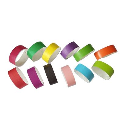 Sécurisez vos billets d'entrée avec des bracelets en papier Tyvek de 3/4 pouces