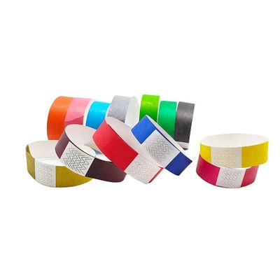 Sécurisez vos billets d'entrée avec des bracelets en papier Tyvek de 3/4 pouces