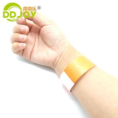 Sécurisez vos billets d'entrée avec des bracelets en papier Tyvek de 3/4 pouces