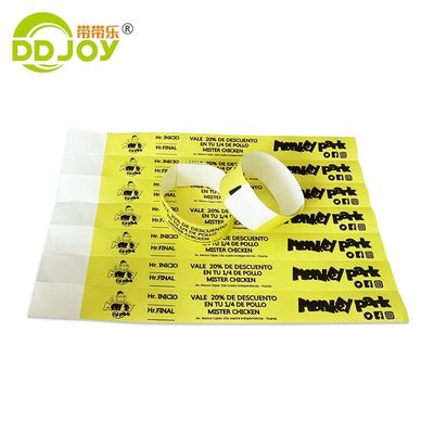 Livraison Tyvek Bracelet en papier pour les événements Produits populaires Bracelet / Bracelets parc