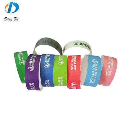 DDJOY imperméable à l'eau papier jetable Tyvek Event Bracelets 15 couleurs pour correspondre à votre thème